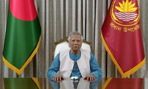 জাতির উদ্দেশে ভাষণ দেন অন্তর্বর্তী সরকারের প্রধান উপদেষ্টা ড. মুহাম্মদ ইউনূস