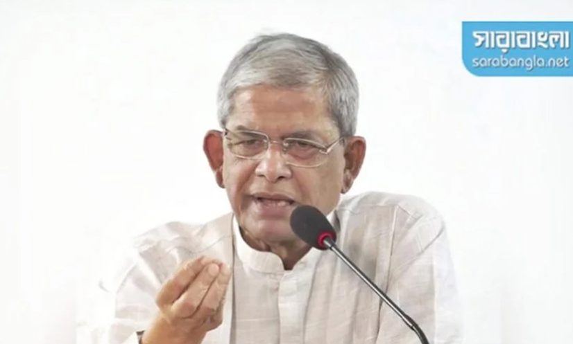 বিএনপির মহাসচিব মির্জা ফখরুল ইসলাম আলমগীর। ছবি: সারাবাংলা