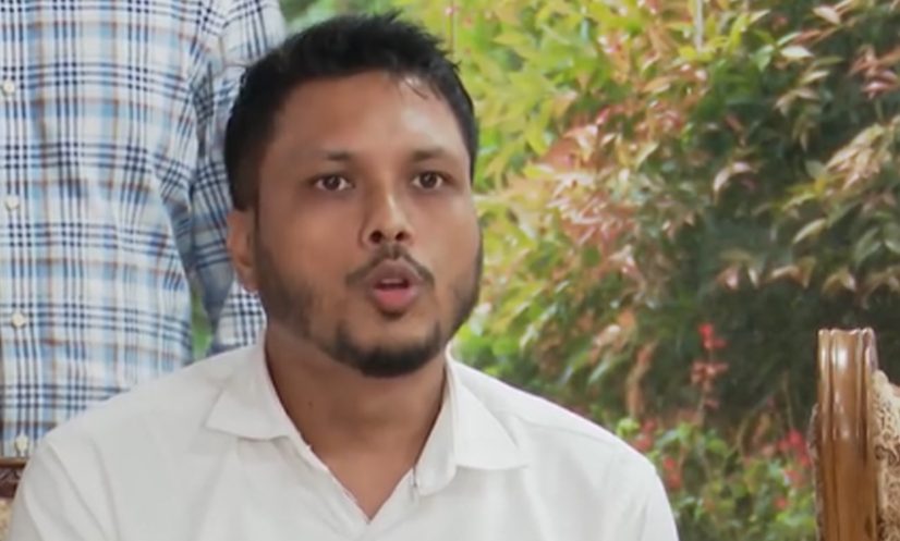 এনসিপি নেতা জাবেদ রাসিম। ছবি: সারাবাংলা